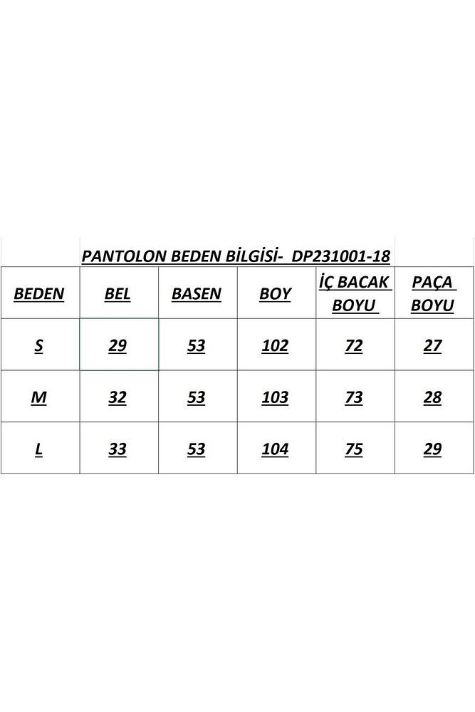 2024-yaz Tarz Düğme Detaylı Pantolonu