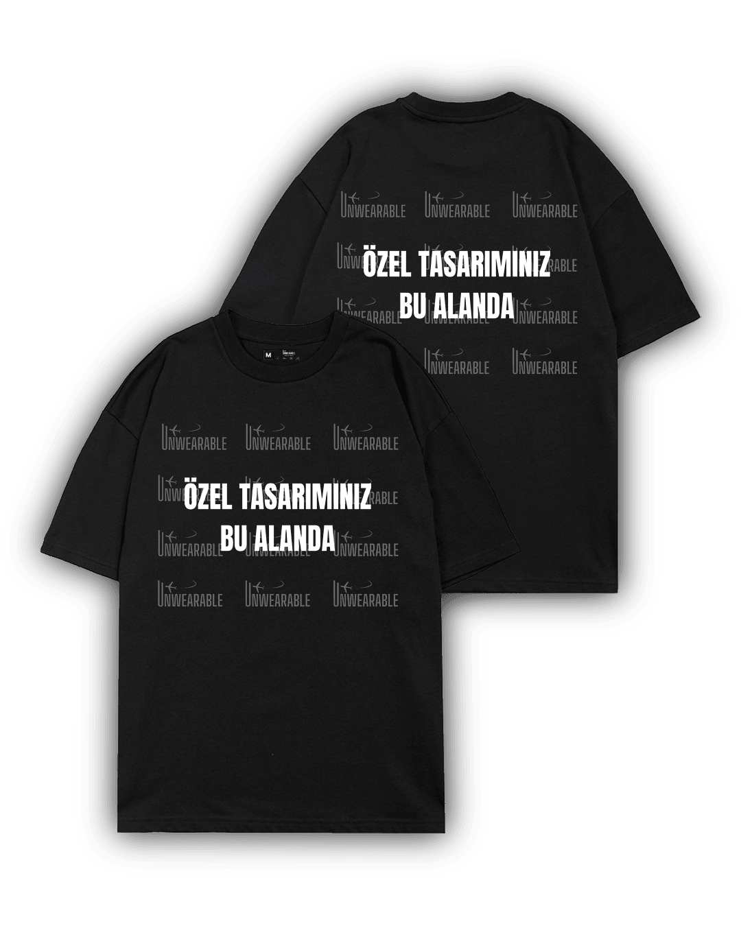 Özel Tasarım Oversize/Regular T-Shirt