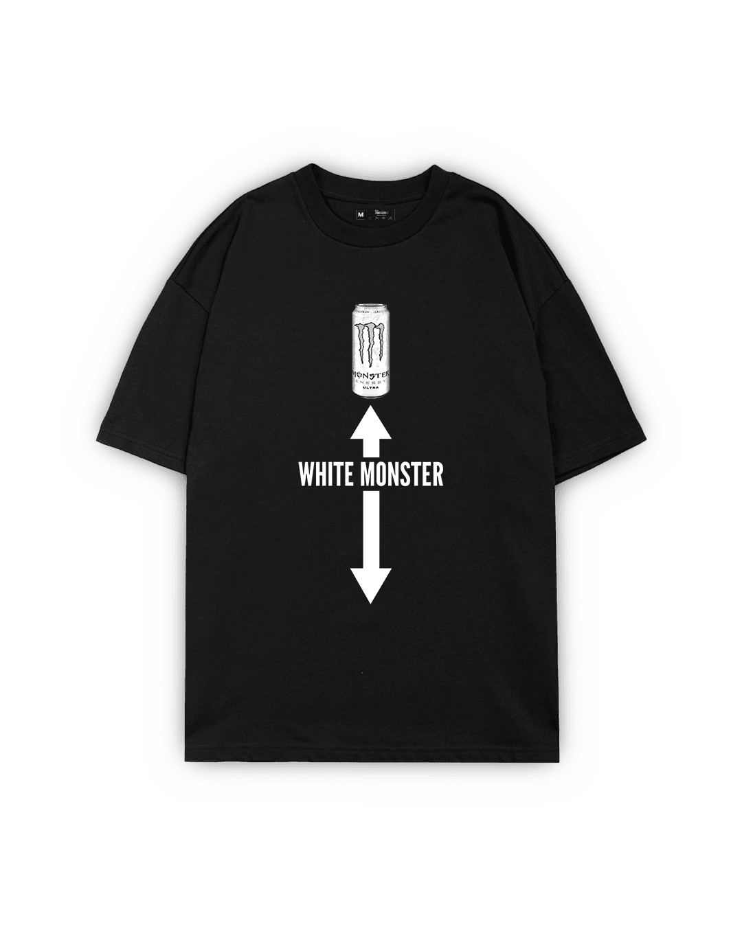 White Monster Oversize T-Shit 
