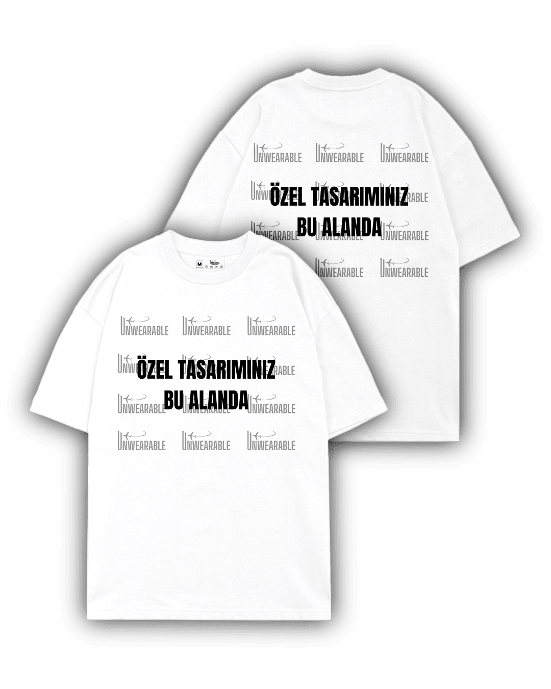 Özel Tasarım Oversize/Regular T-Shirt