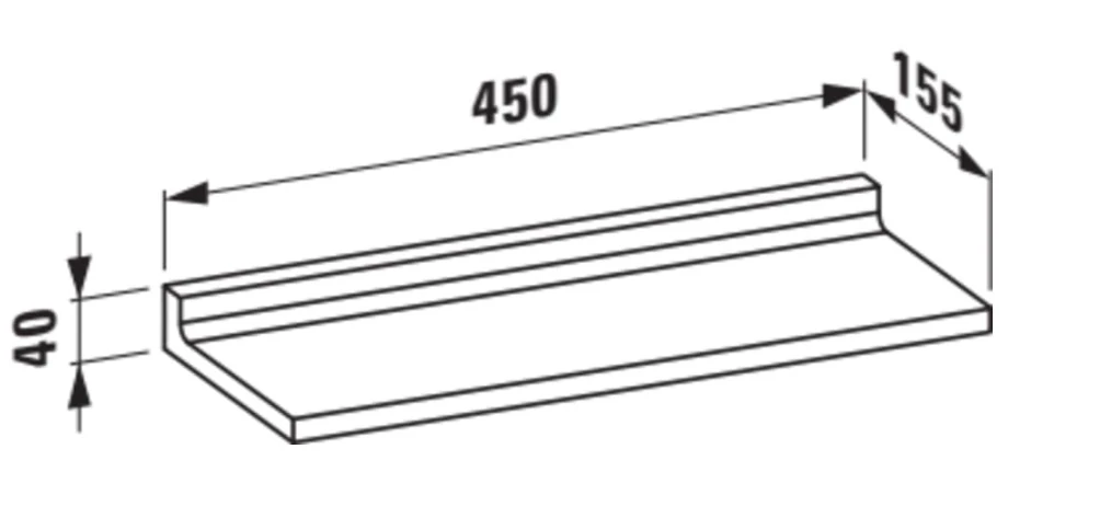 H3853300860001 KARTELL Raf 'Shellfish' 450 x 155 Gümüş