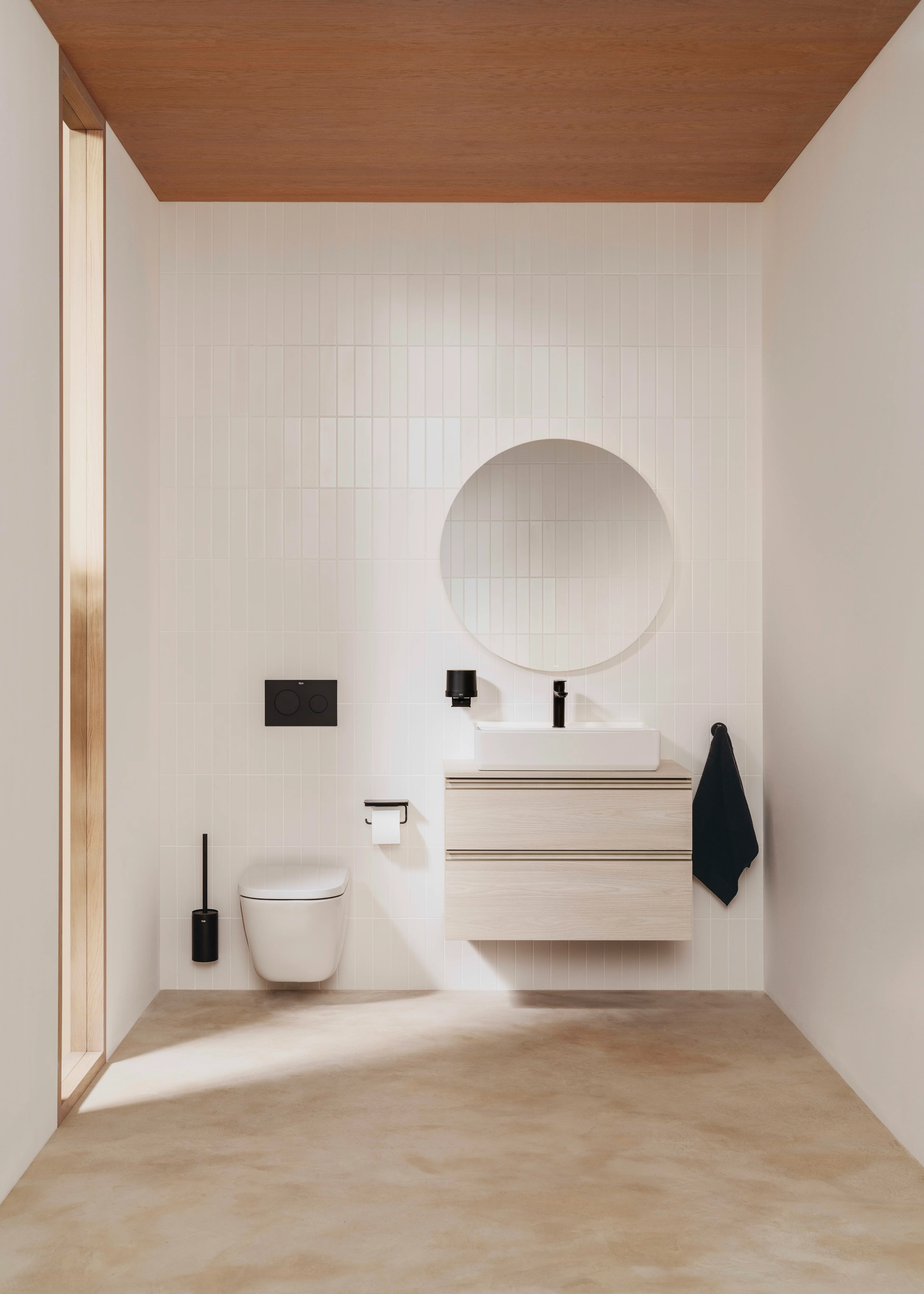 A3270MN000 The Gap Square Tezgah Üstü Lavabo 600x420 mm Beyaz