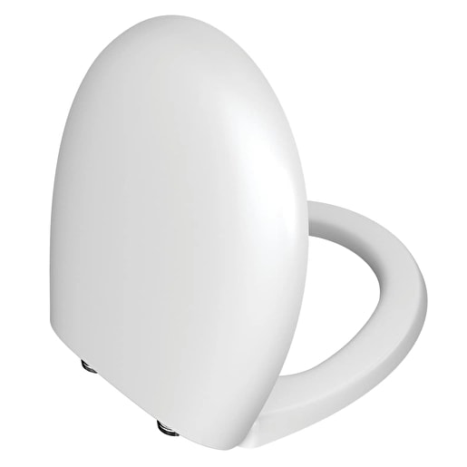 106-401R009 Memoria Klozet Kapağı Yavaş Kapanır, Kolay Sök-Tak, Mat Beyaz