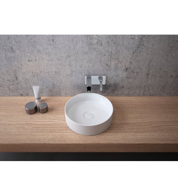 M58000005000 Memoria Çanak Lavabo 400mm Yuvarlak Beyaz