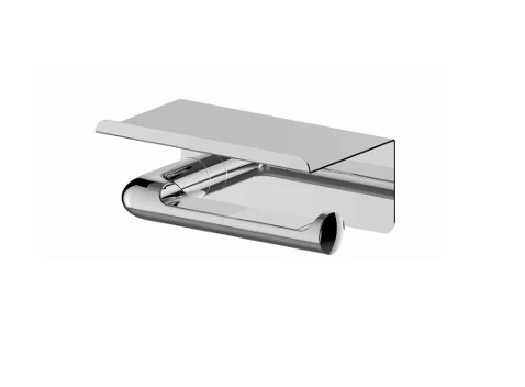 La5003-01/CR La Etajerli Tuvalet Kağıtlığı Krom