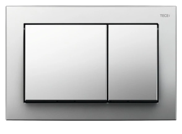 9240701  TECEbase Çift Kademeli Kumanda Paneli Parlak Krom