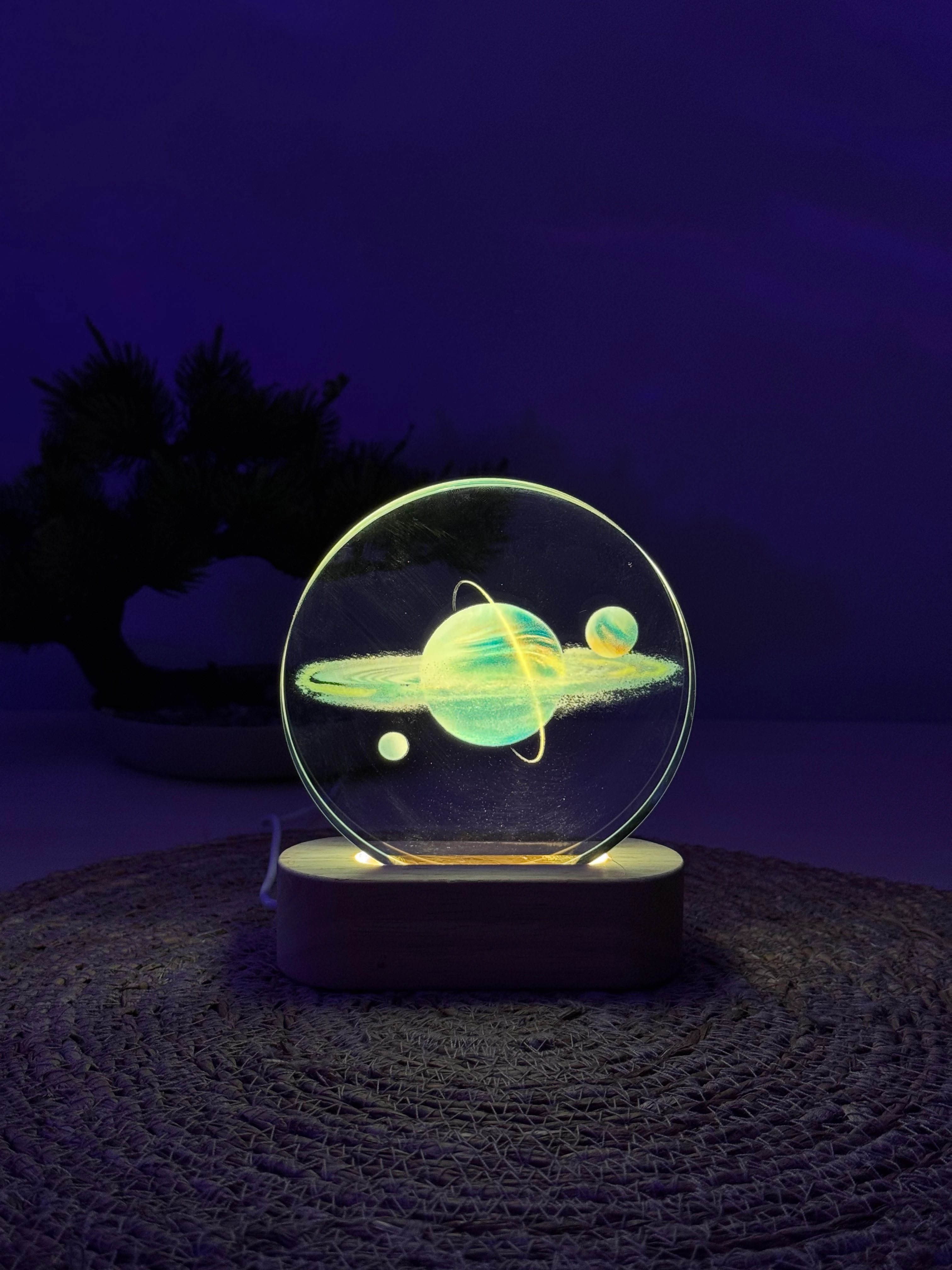 Satürn Gece Lambası