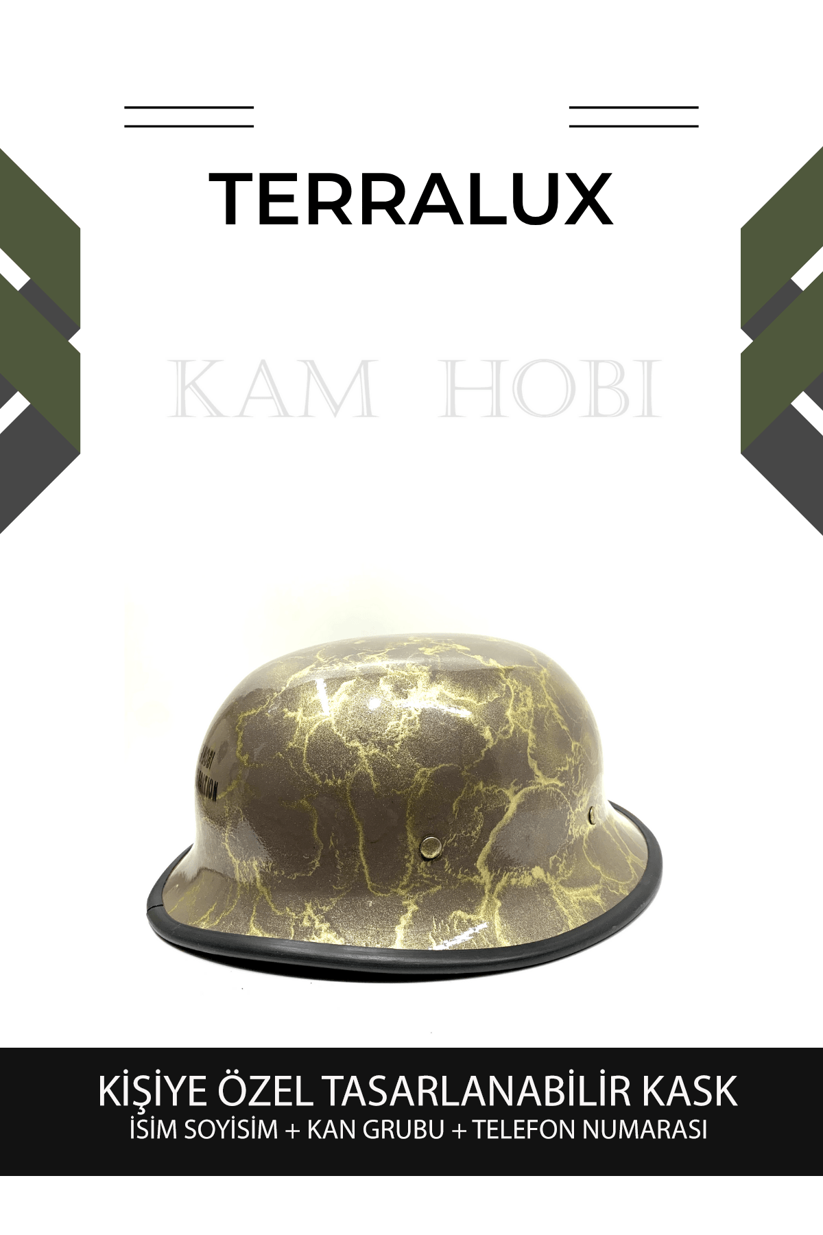Kişiye Özel Tasarlanabilir Kask TERRALUX MODEL