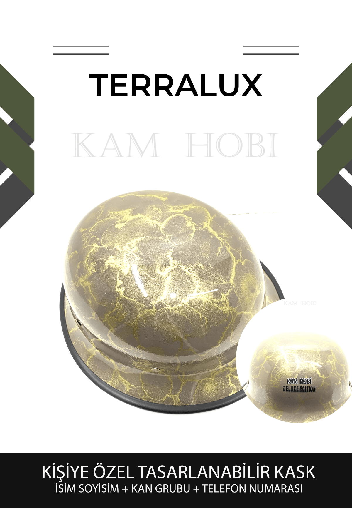 Kişiye Özel Tasarlanabilir Kask TERRALUX MODEL
