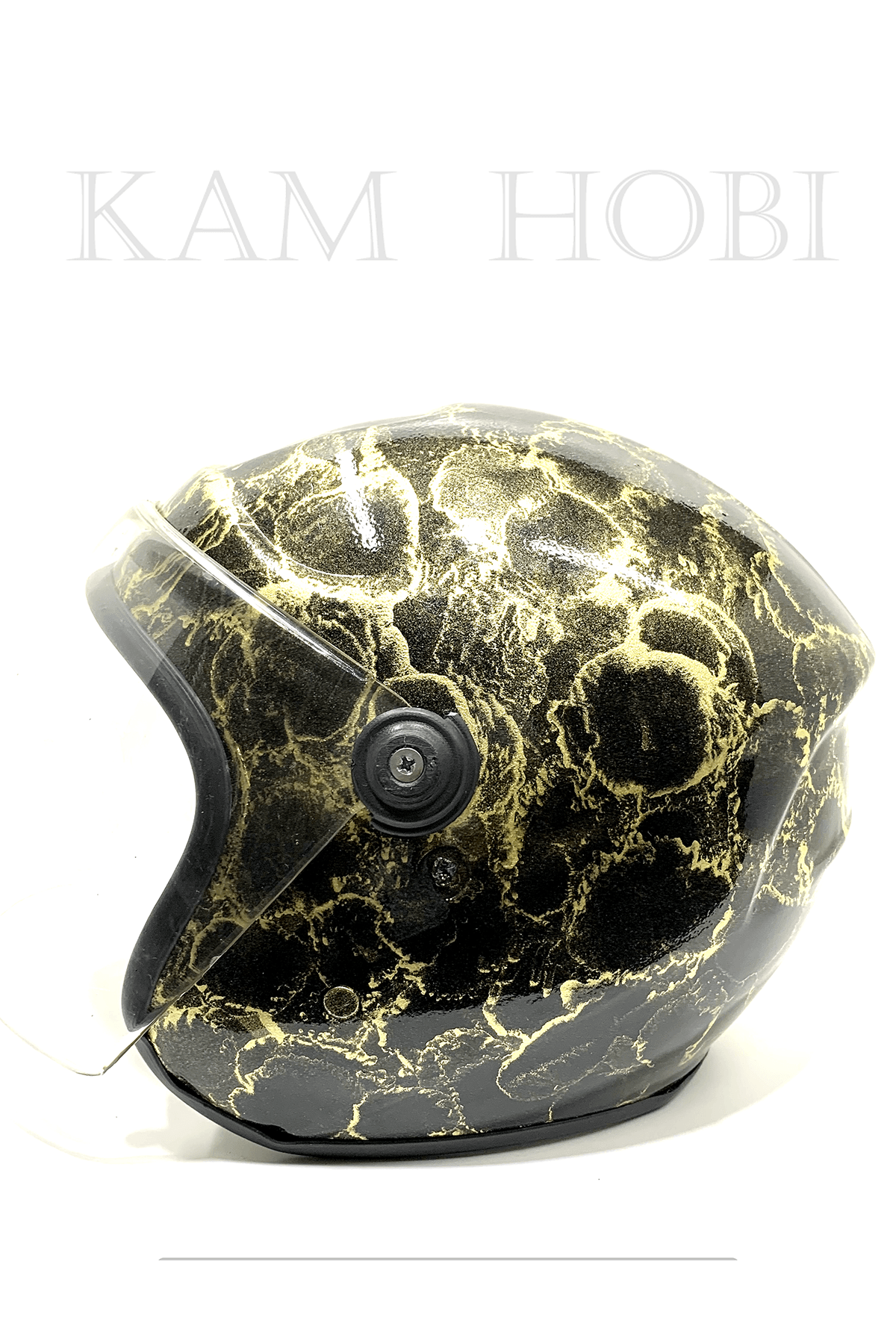 Kişiye Özel Tasarlanabilir Kask BLACK GOLD EDİTİON MODEL