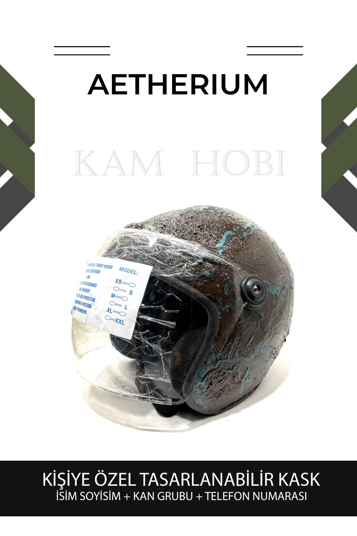 Kişiye Özel Tasarlanabilir Kask AETHERIUM MODEL