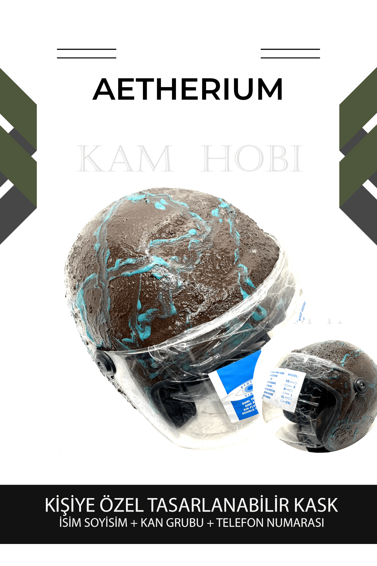 Kişiye Özel Tasarlanabilir Kask AETHERIUM MODEL