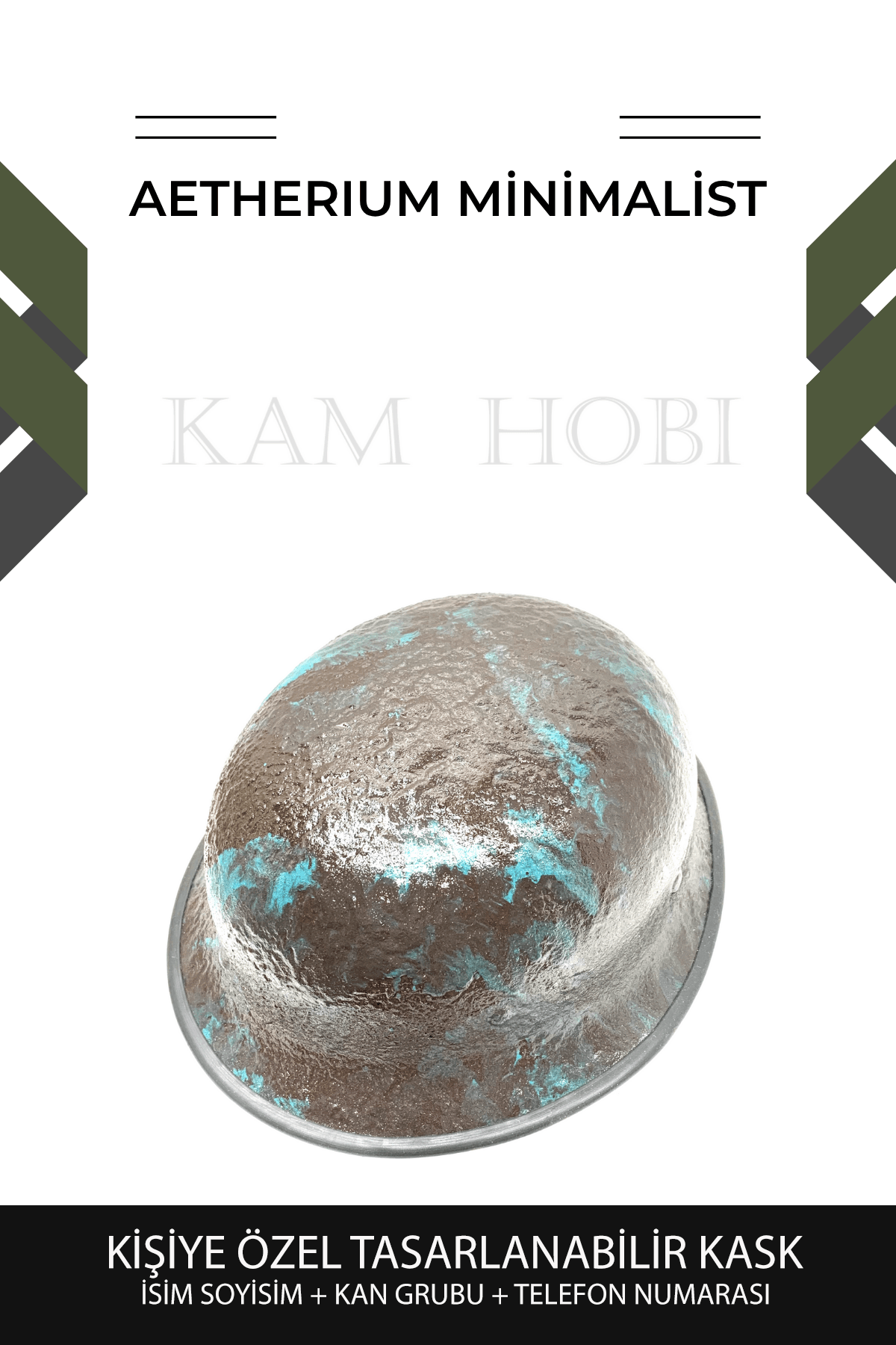 Kişiye Özel Tasarlanabilir Kask AETHERIUM MİNİMALİST MODEL