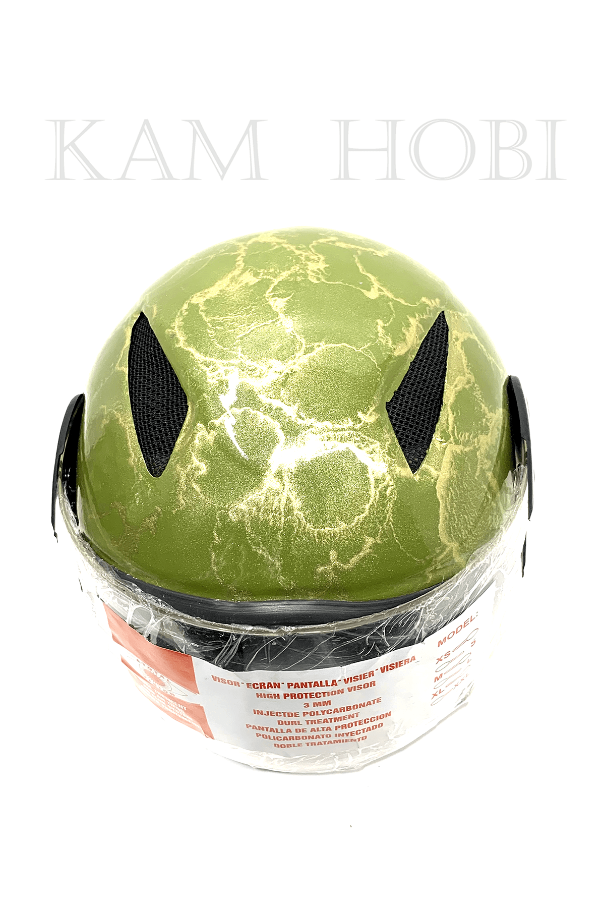 Kişiye Özel Tasarlanabilir Çocuk Kask VERDAX GOLD MODEL