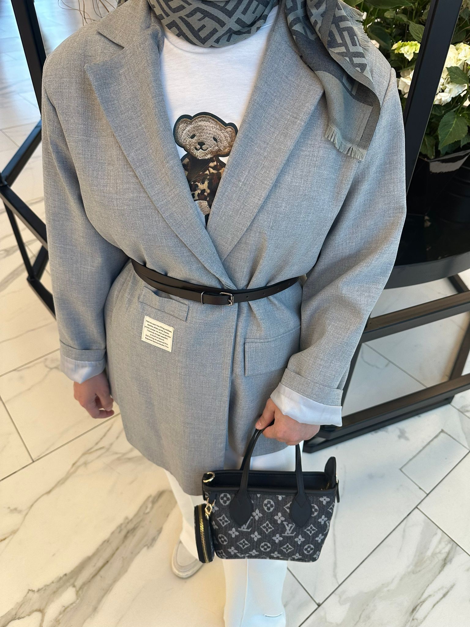 Asimetrik  Blazer Ceket