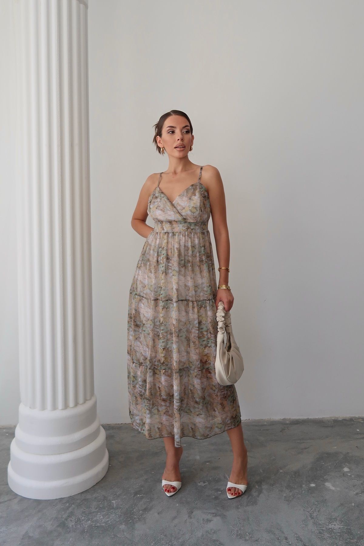 Rosalie Şifon Elbise