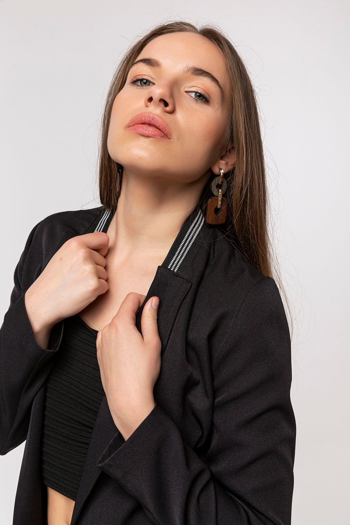 Siyah Blazer Ceket