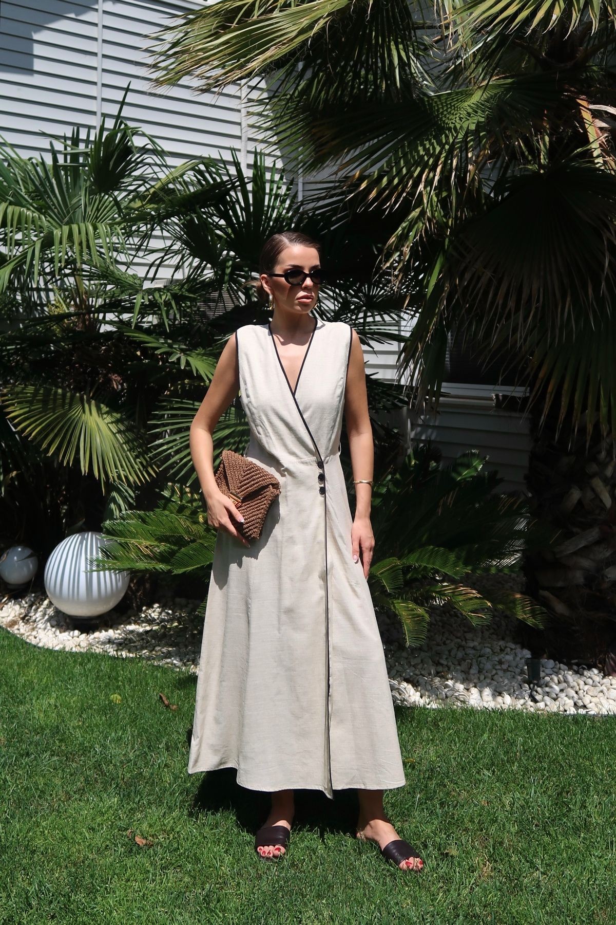 Palma Summer Danielle Elbise Natürel
