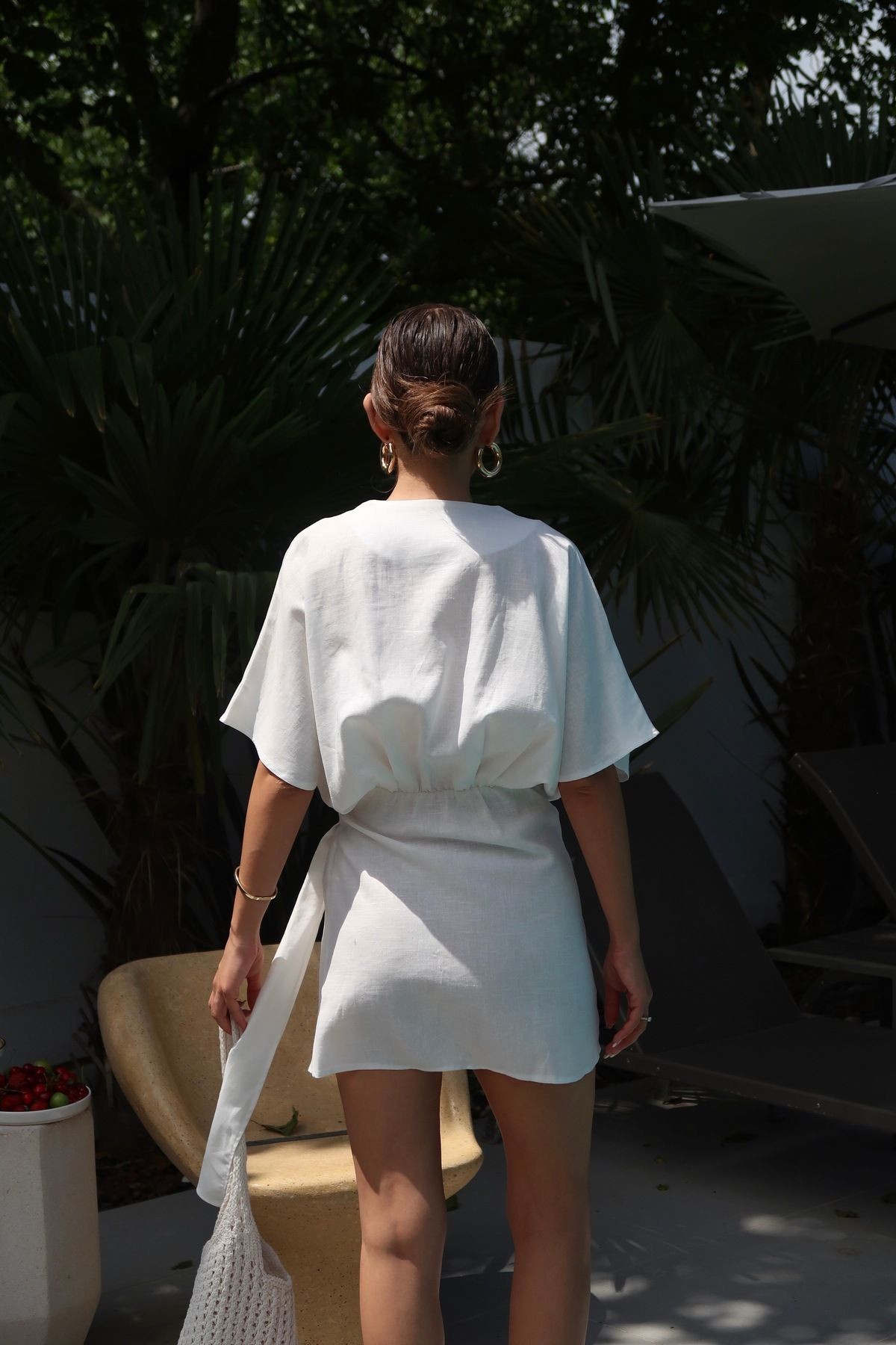 Palma Summer Maya Elbise Beyaz