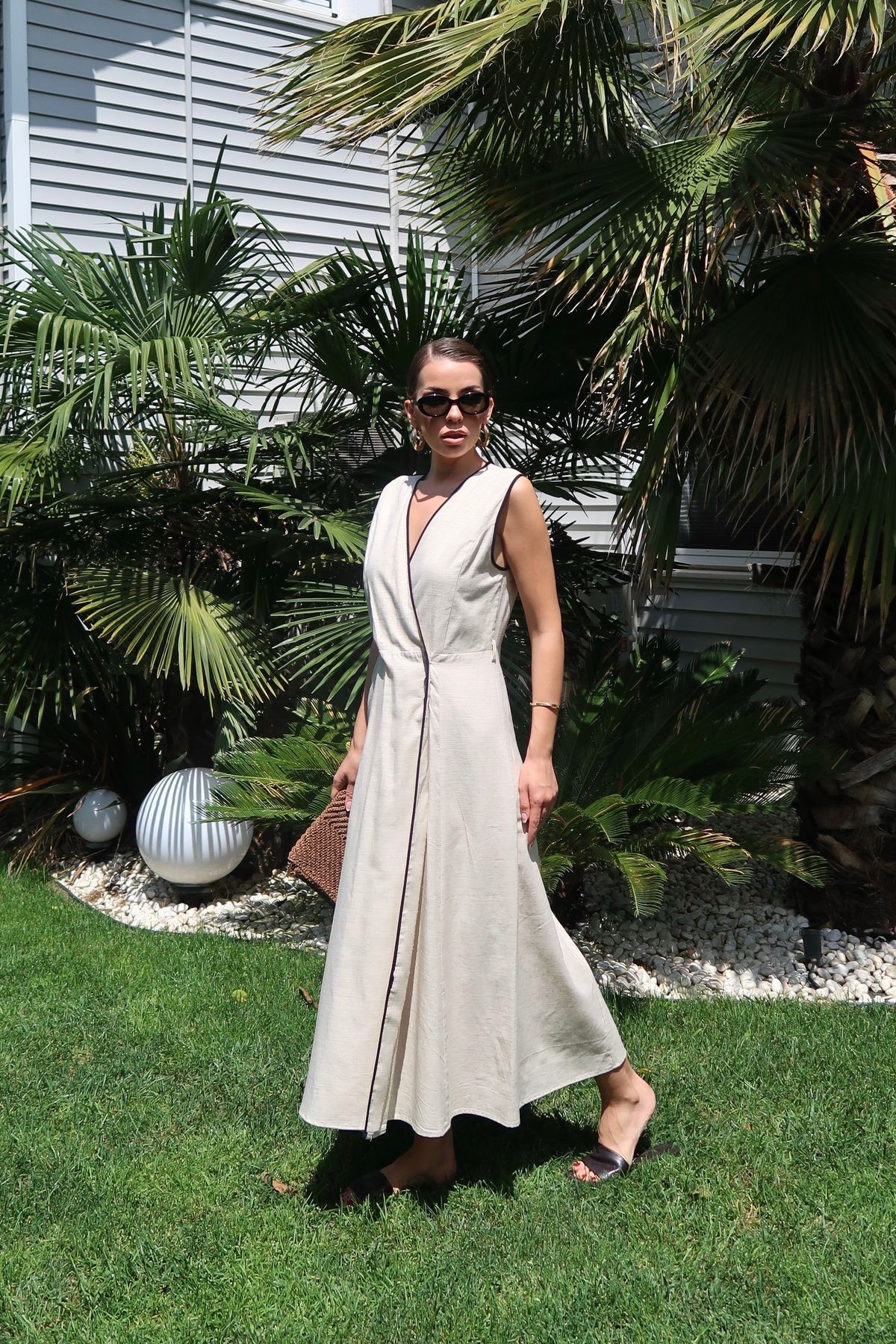 Palma Summer Danielle Elbise Natürel