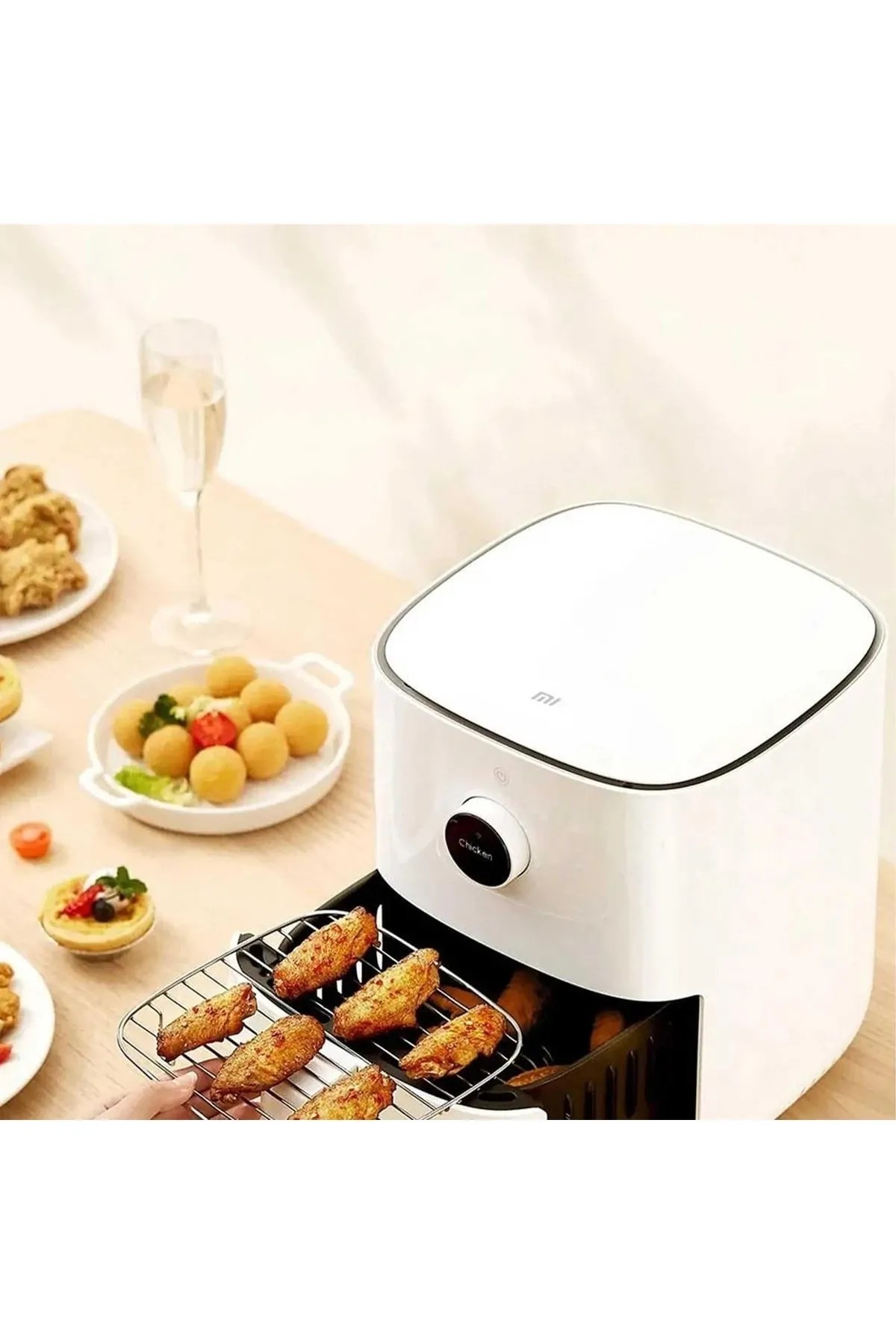 Xiaomi Mi Smart Maf02 3.5l Airfryer 1500w Yağsız Kızartma & Sıcak Hava Fritözü