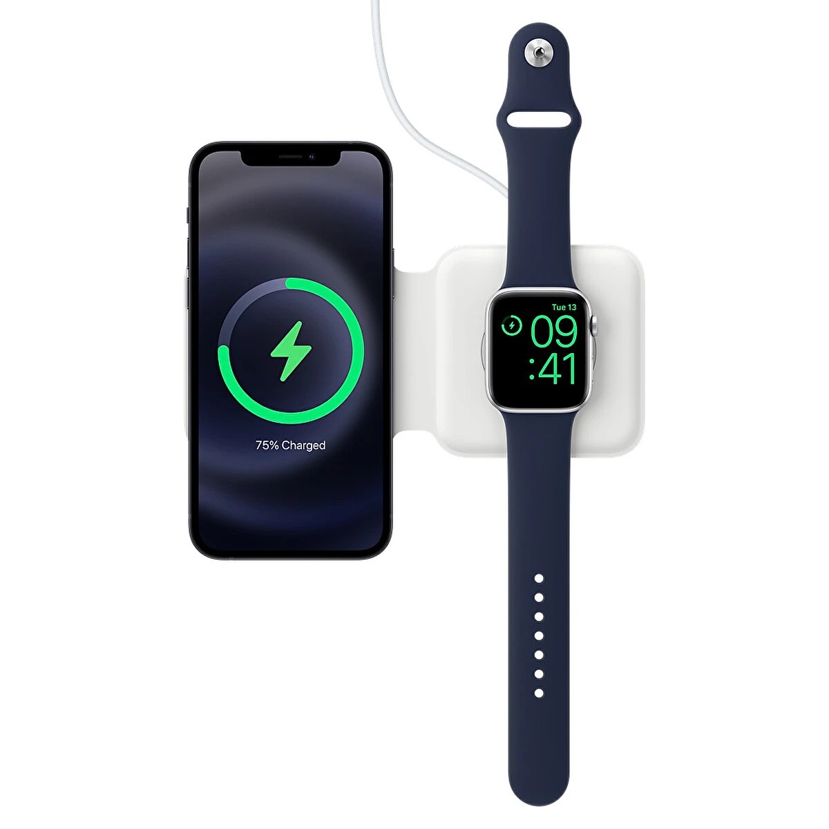 Apple MagSafe Duo MHXF3TU/A  Charger Watch iPhone Ve AirPods Uyumlu Kablosuz Şarj Aygıtı