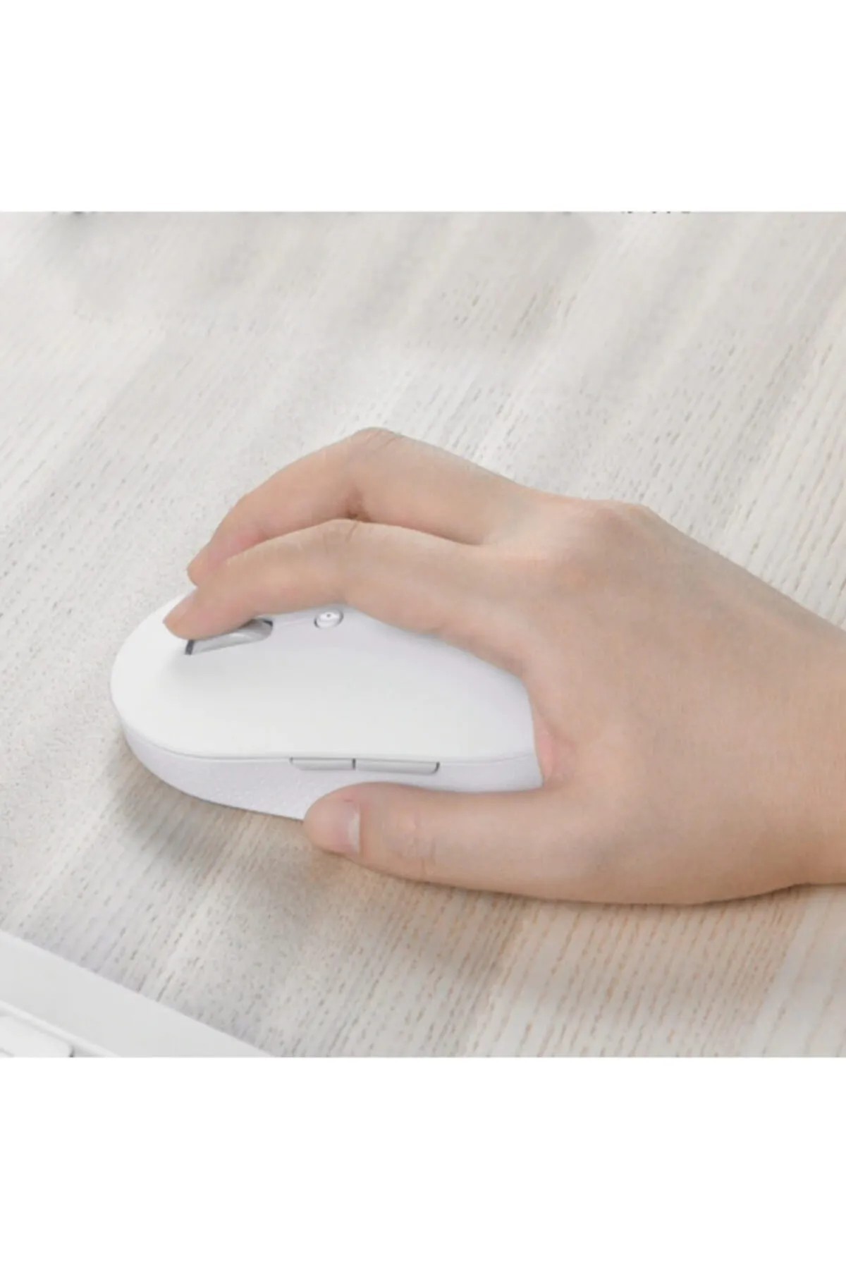 Xiaomi Mi Çift Modlu Kablosuz Bluetooth Mouse ( Beyaz )