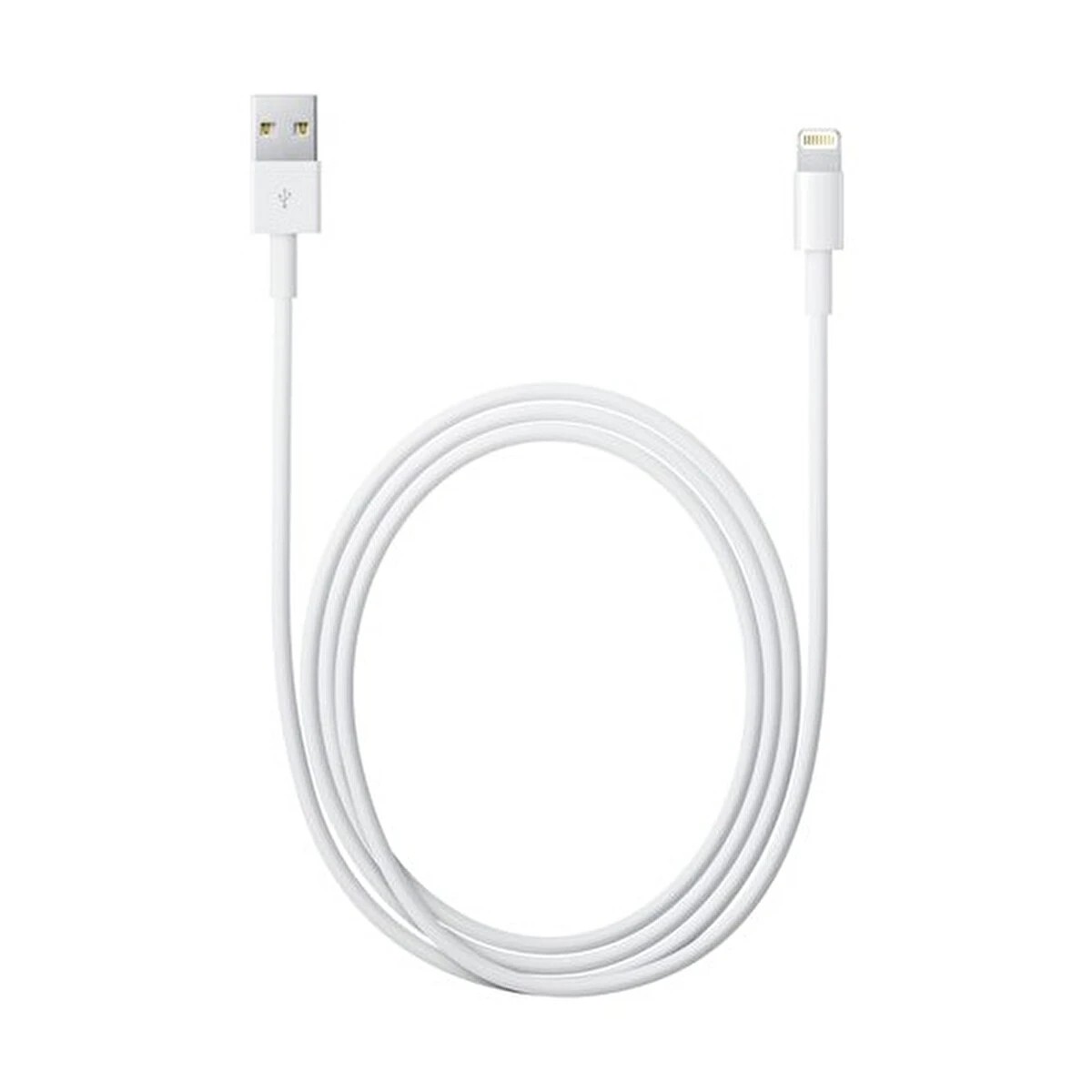 Apple Lightning To USB 2 Metre Beyaz Şarj Kablosu