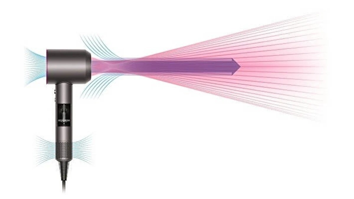 Dyson Supersonic HD01 Saç Kurutma Makinesi Beyaz