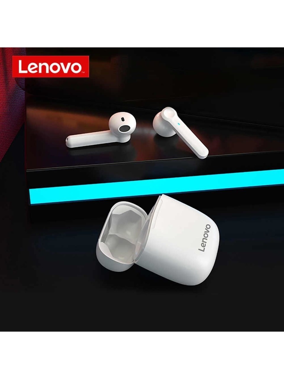 Lenovo XT89 Kablosuz Bluetooth Kulakiçi Kulaklık Beyaz