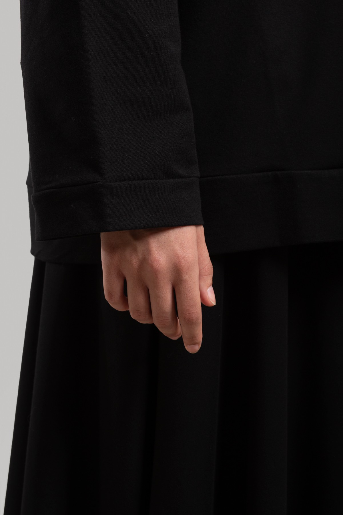 Form Dikişli Fermuarlı Sweatshirt