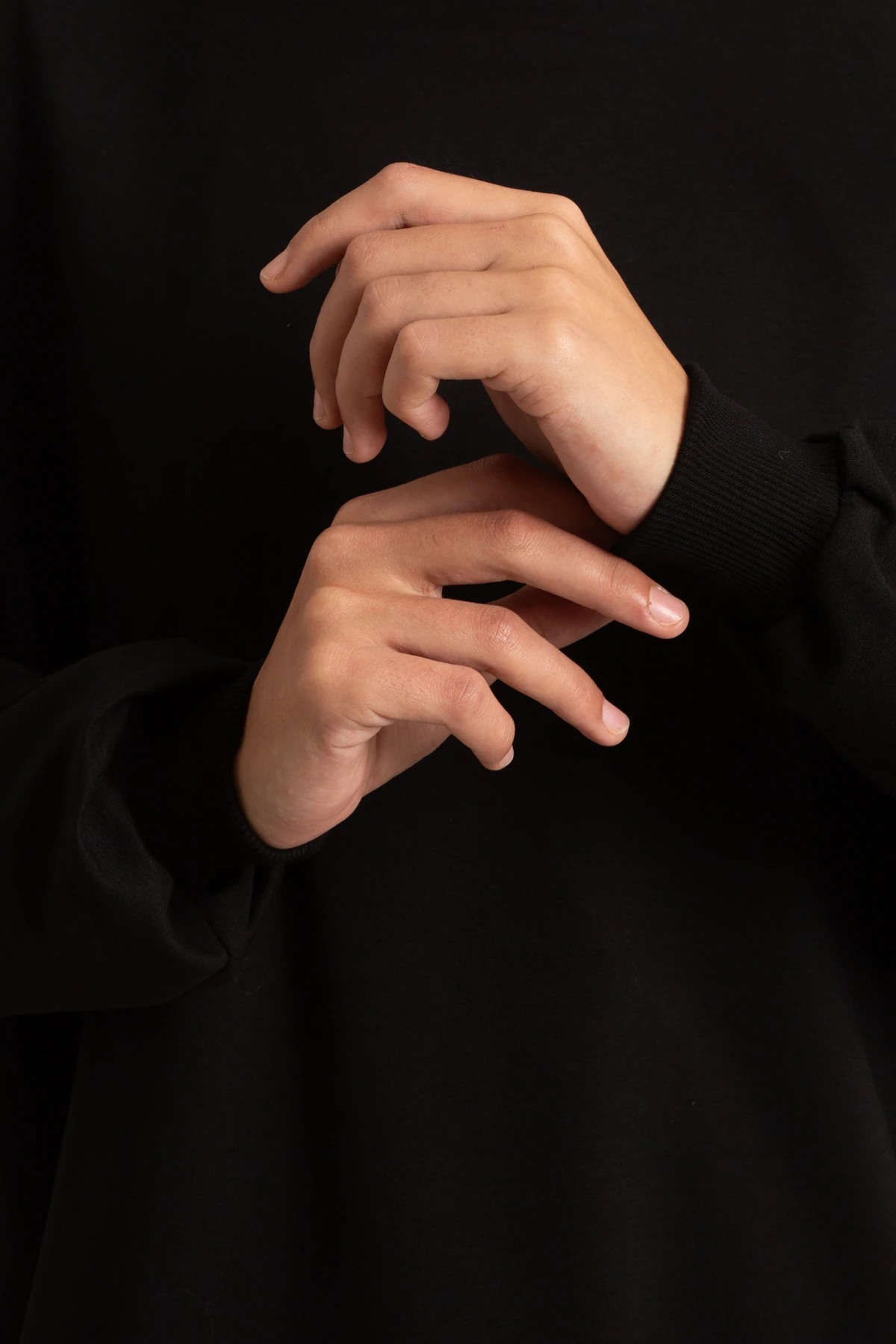 Oversize Kısa Sweatshirt