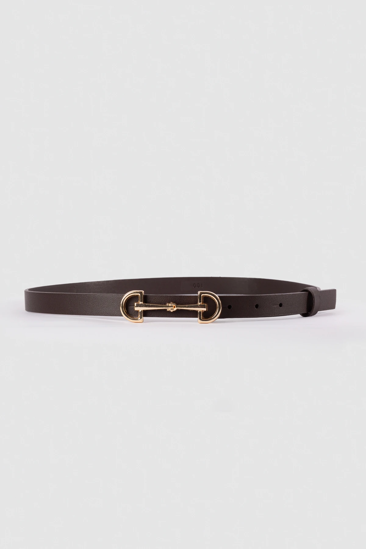 美品　AURALEE LEATHER BELT  ブラウン　ゴールドバックル 129 AURALEE Leather Narrow Belt | Silver Magazine