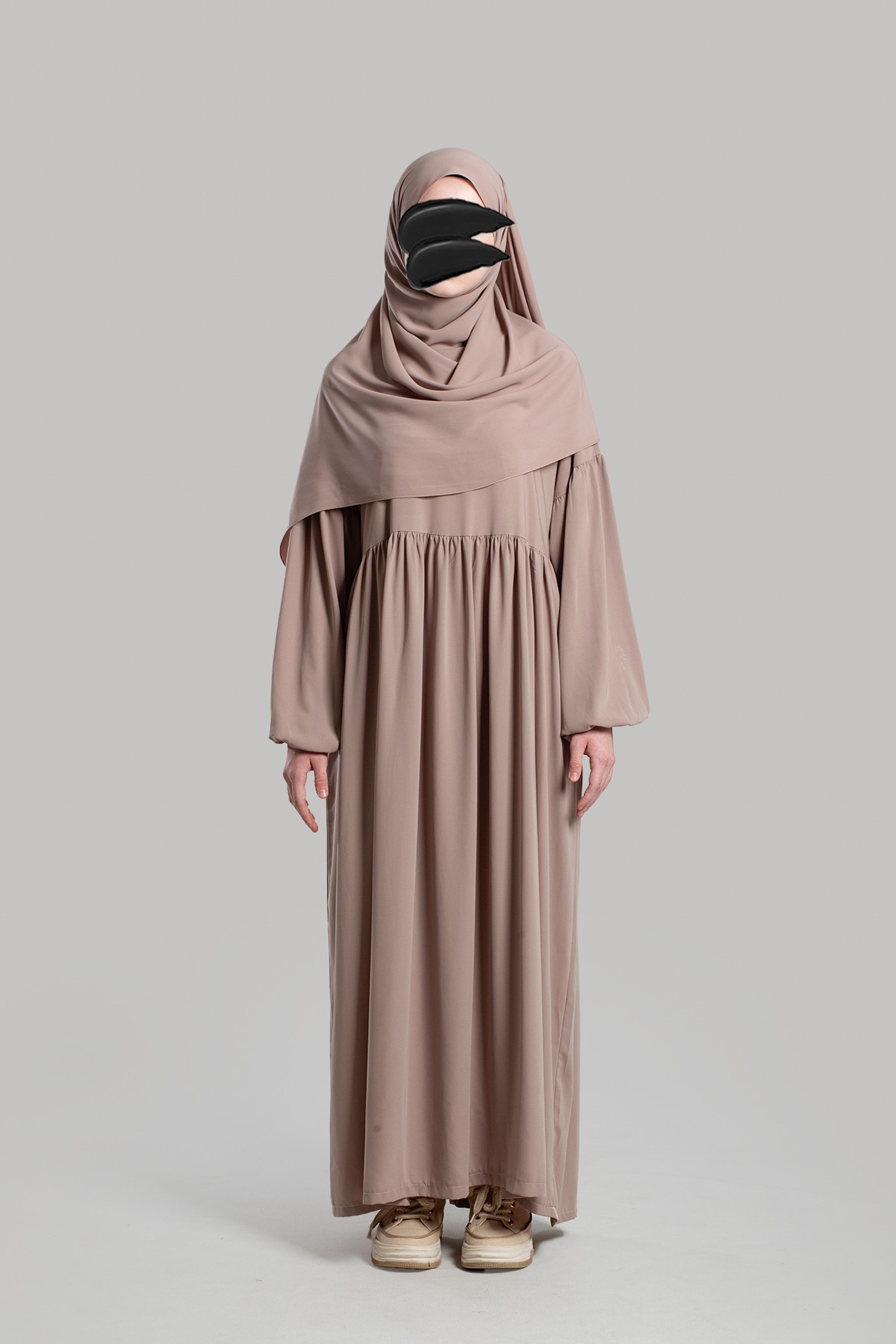 Rabia Elbise Ferace - Latte