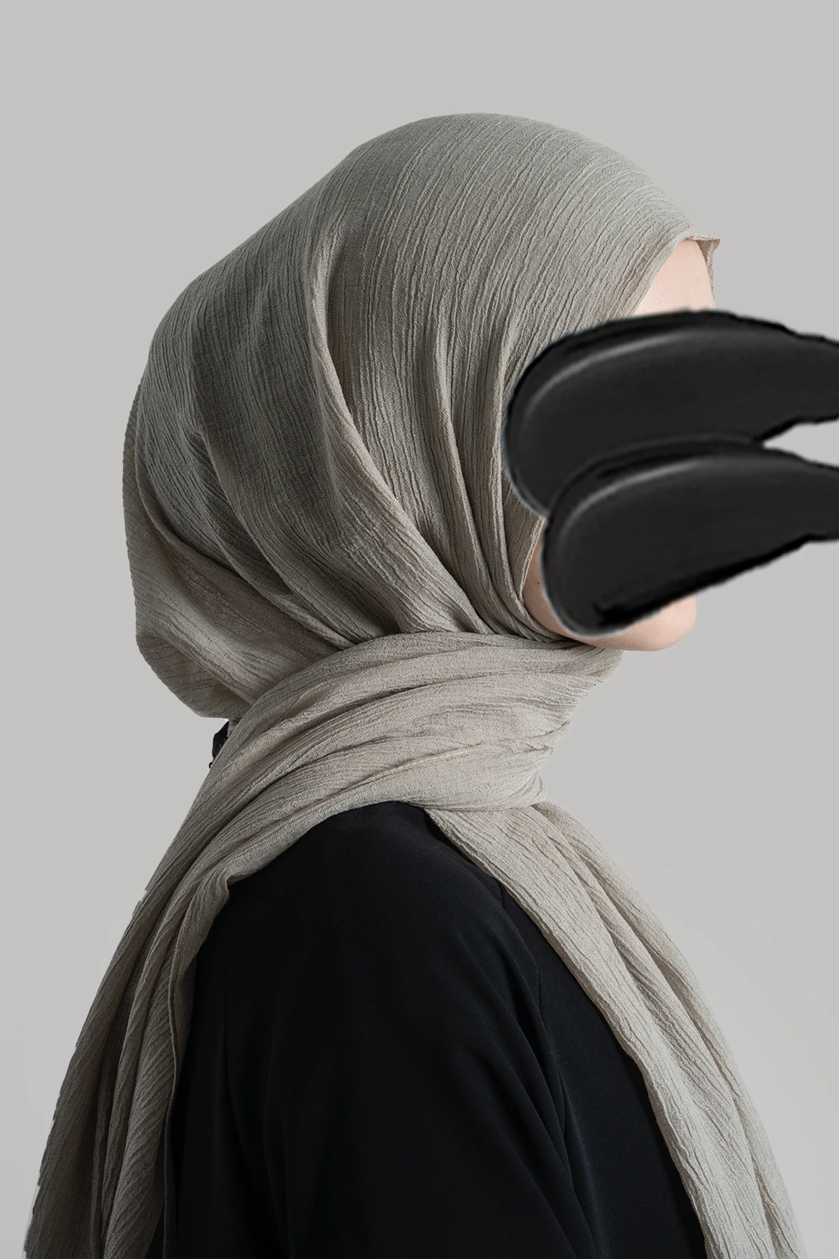 Natural Krinkıl Şal