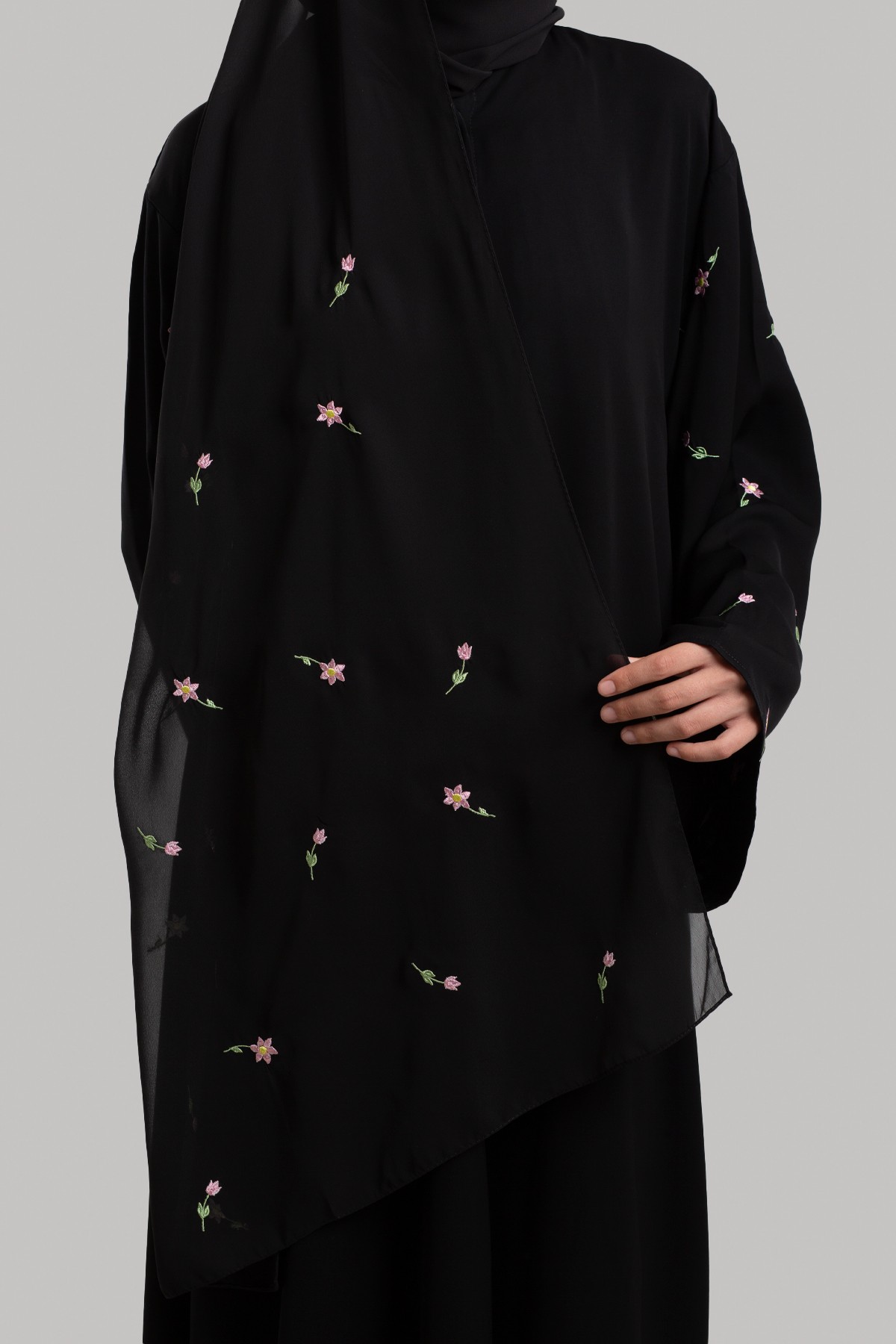 Nakışlı Abaya