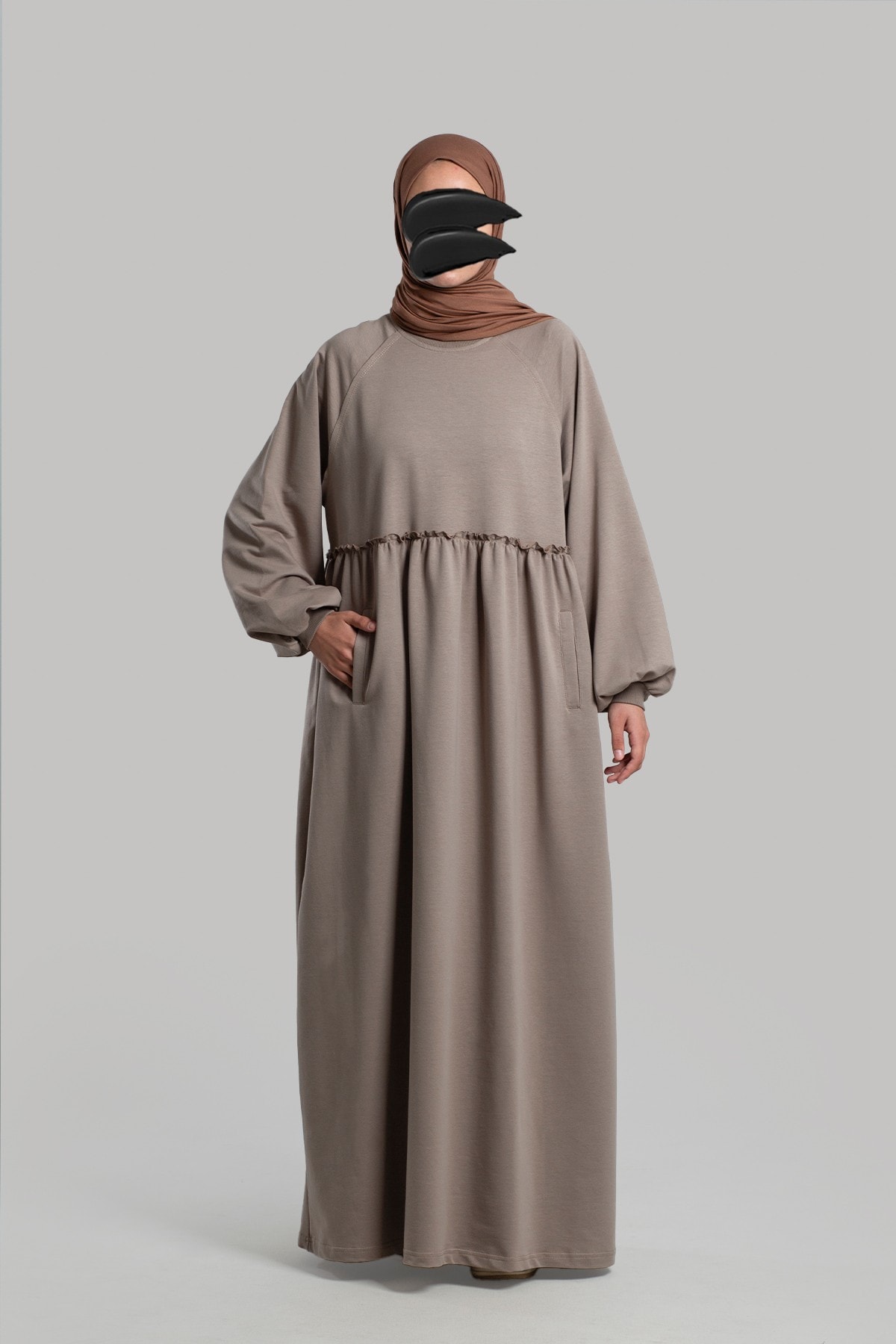 Oversize Sweat Elbise