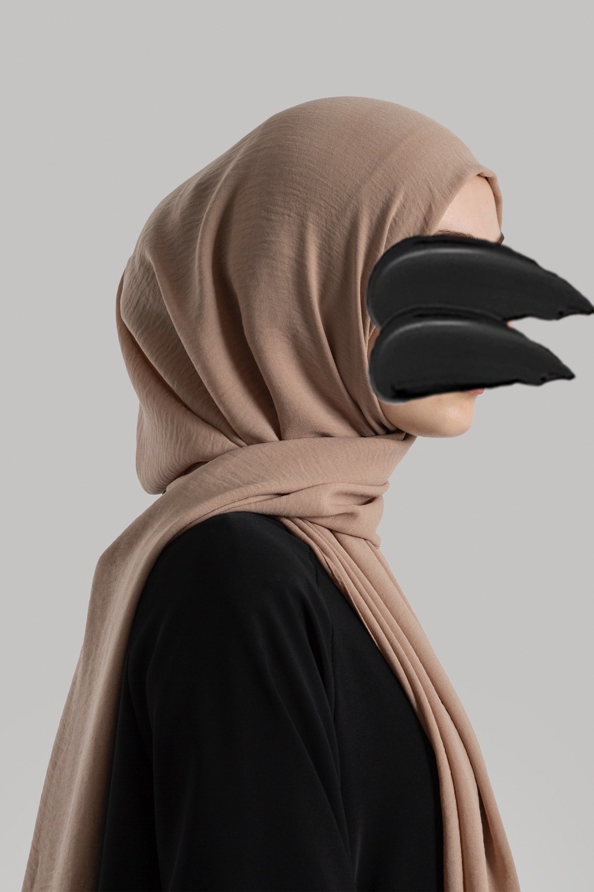 Cazz Krep Büyük Boy Şal