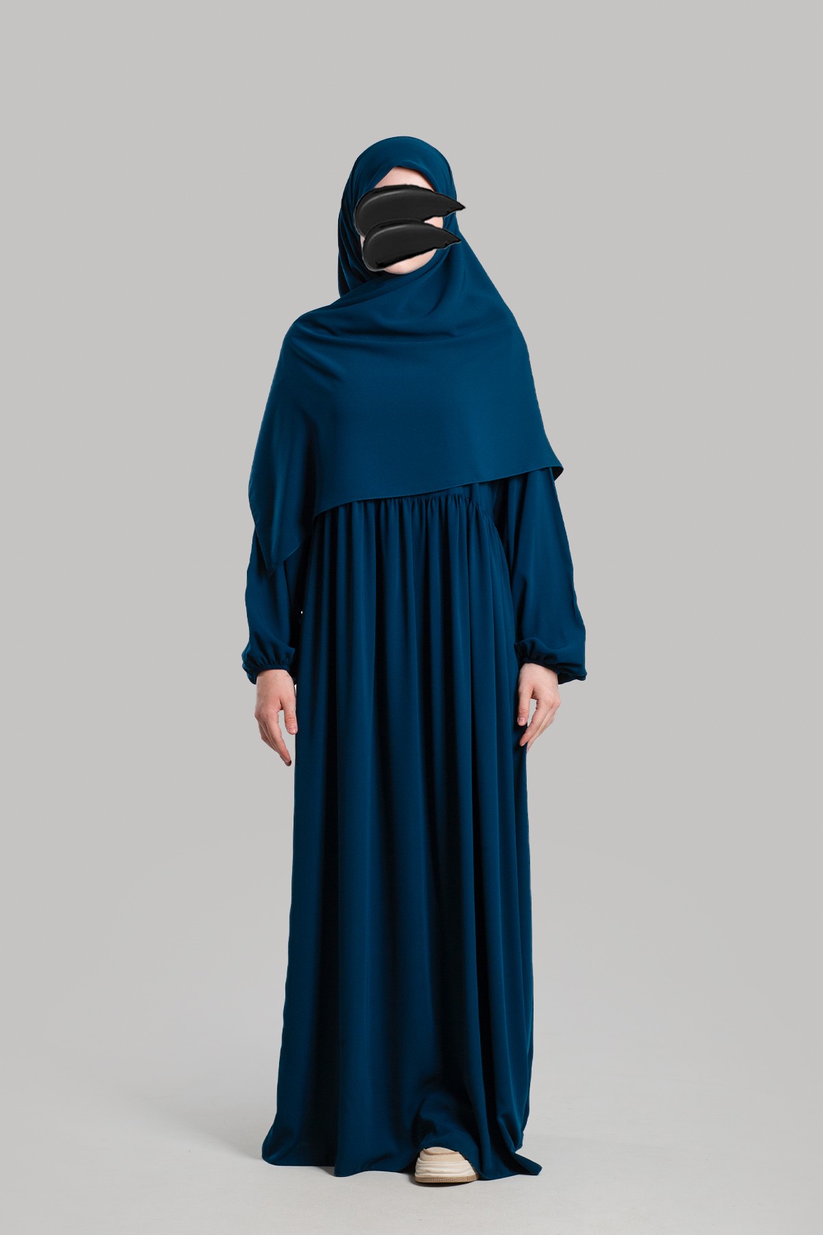 Rabia Elbise Ferace - Lacivert