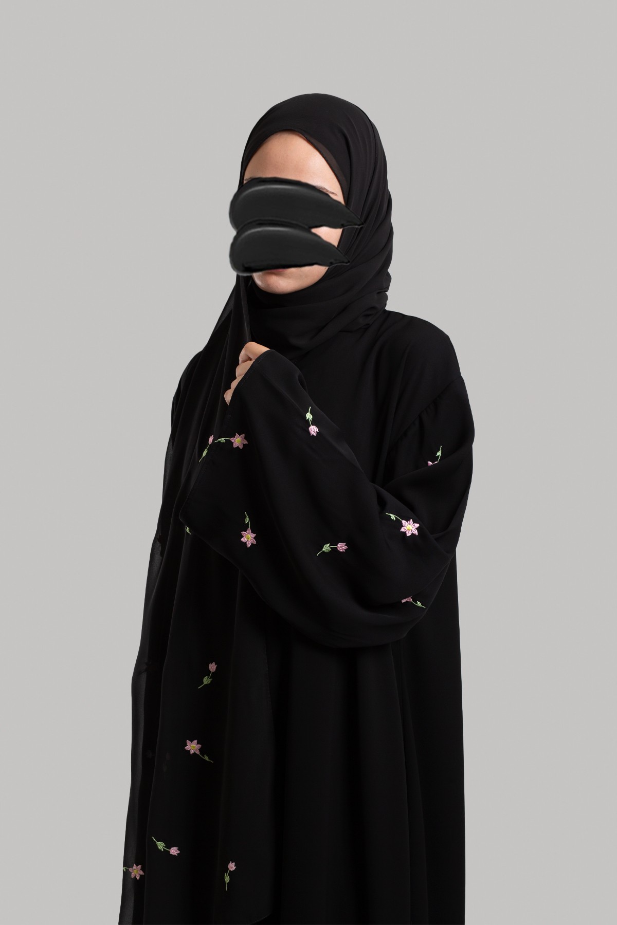 Nakışlı Abaya