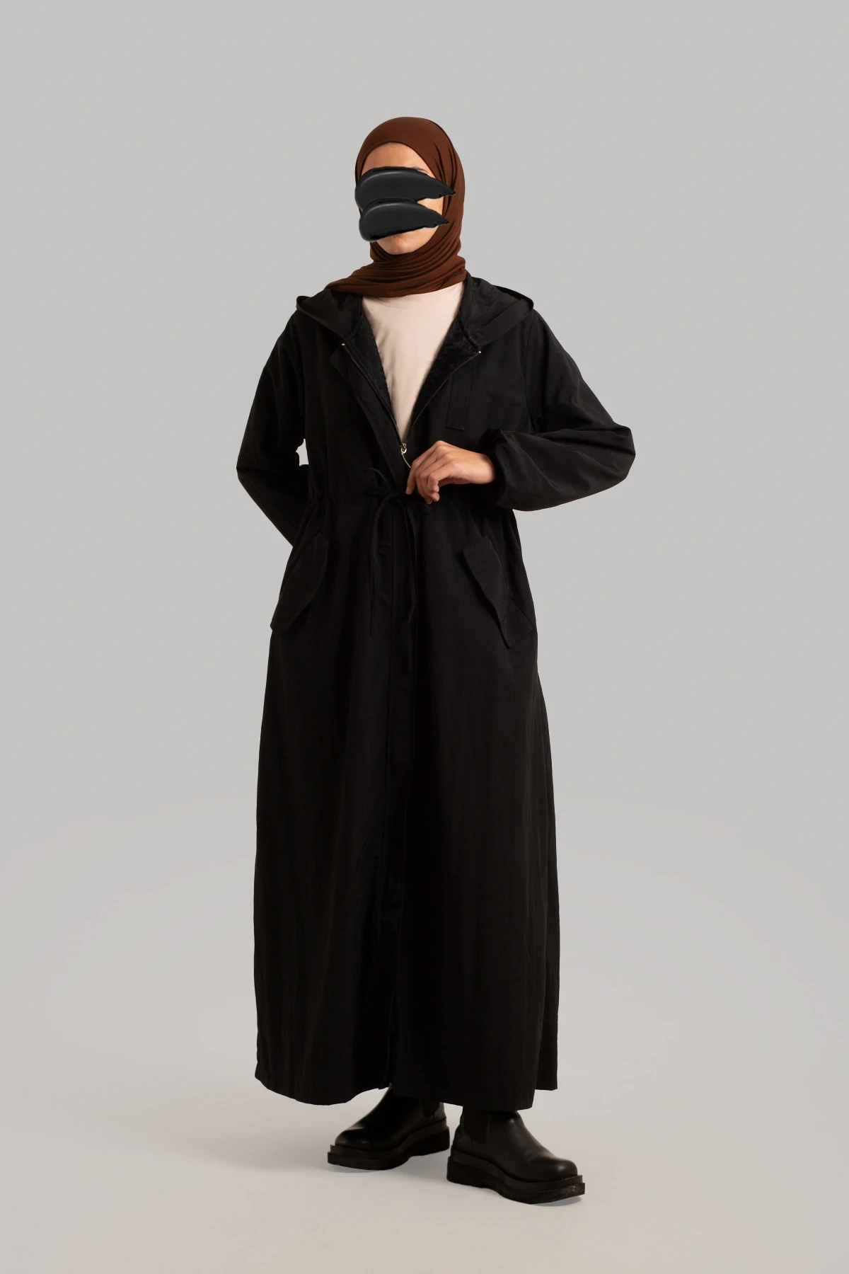 Kürk Astarlı Yağmurluk