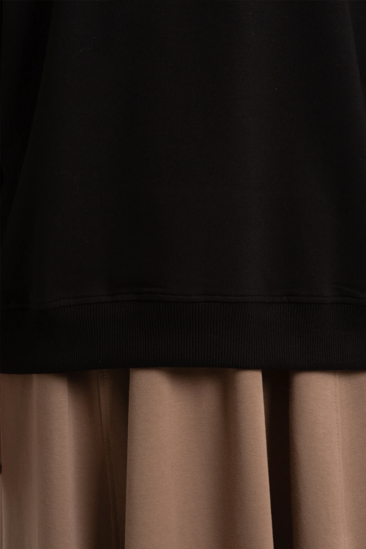 Oversize Kısa Sweatshirt