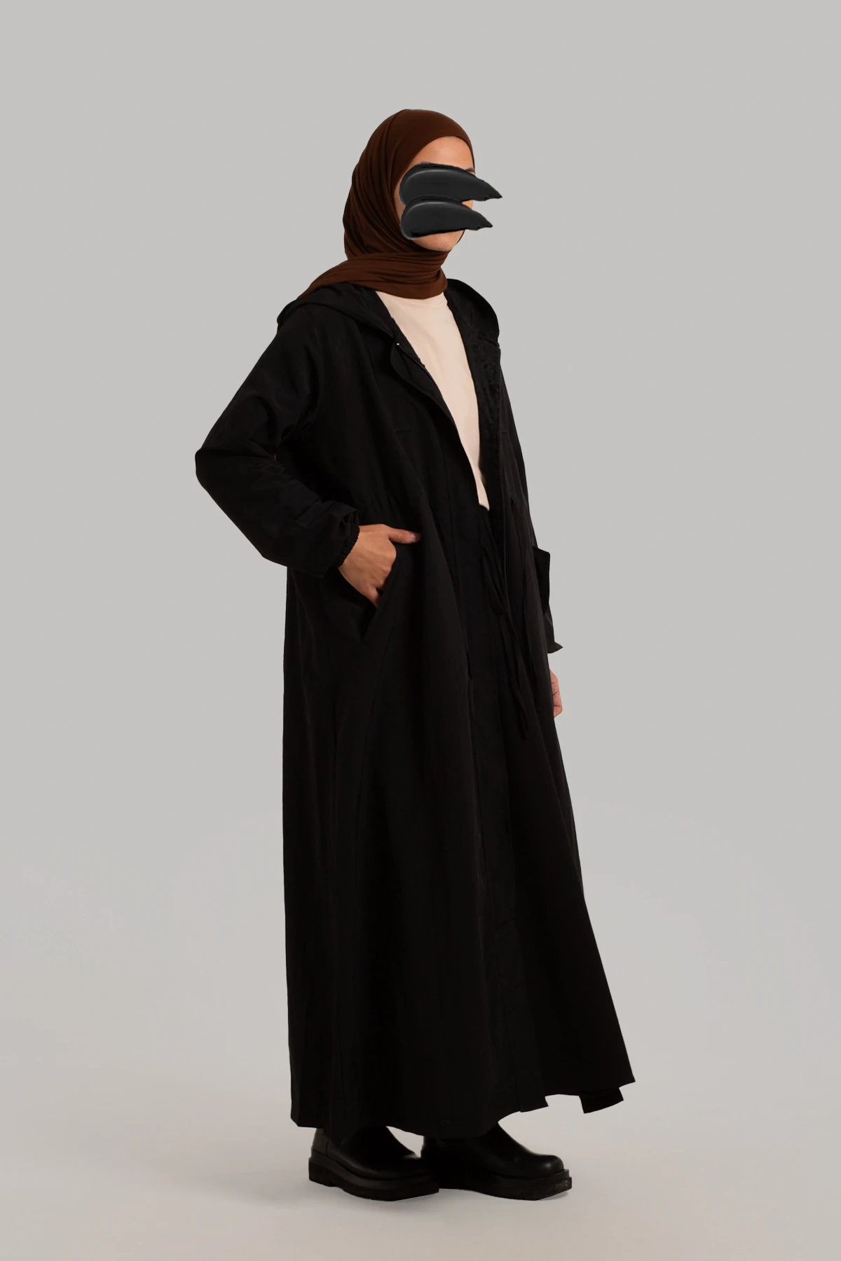 Kürk Astarlı Yağmurluk