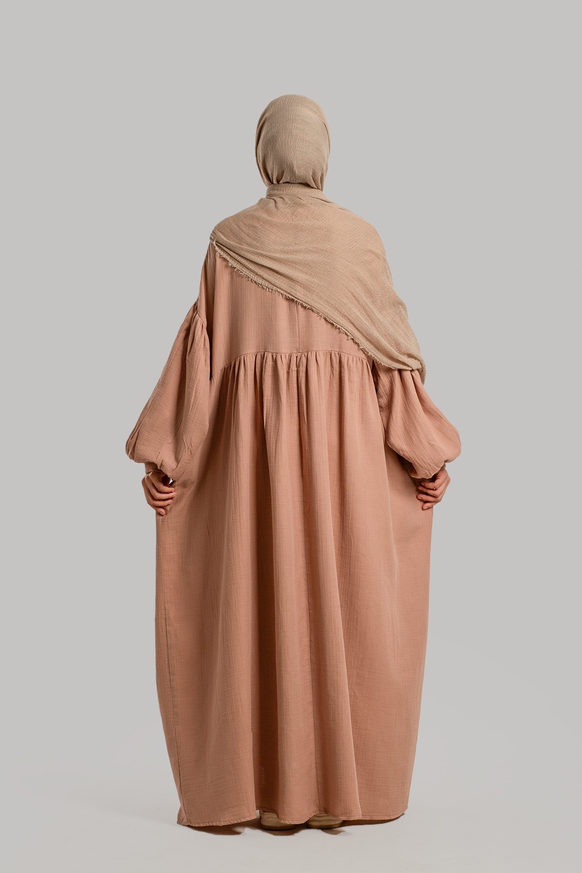 Oversize Müslin Elbise