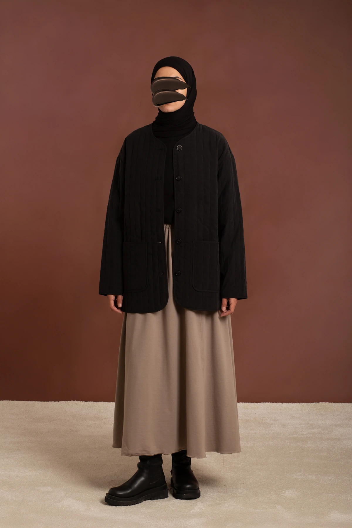 Tensel Kapitone Ceket