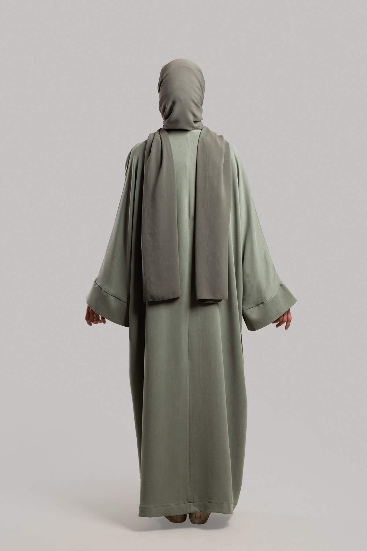 Fiyonklu Kupra Abaya