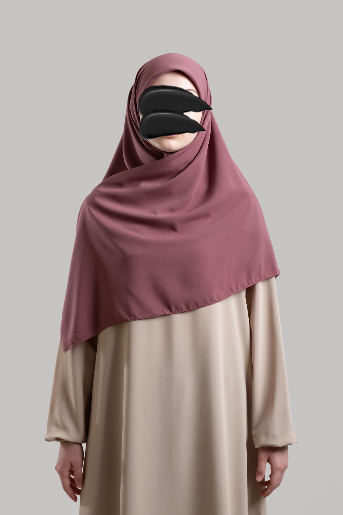Medine İpeği Eşarp - Rose