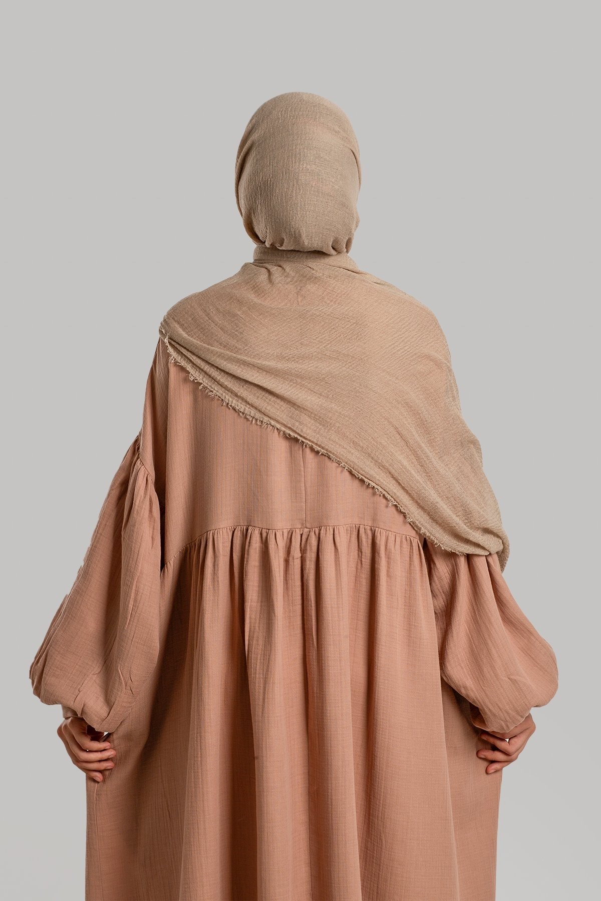 Oversize Müslin Elbise