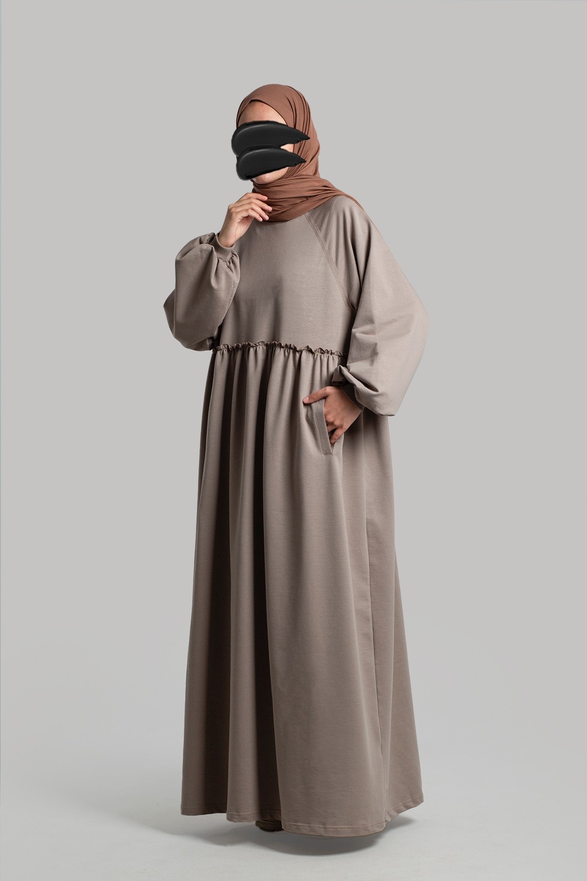 Oversize Sweat Elbise