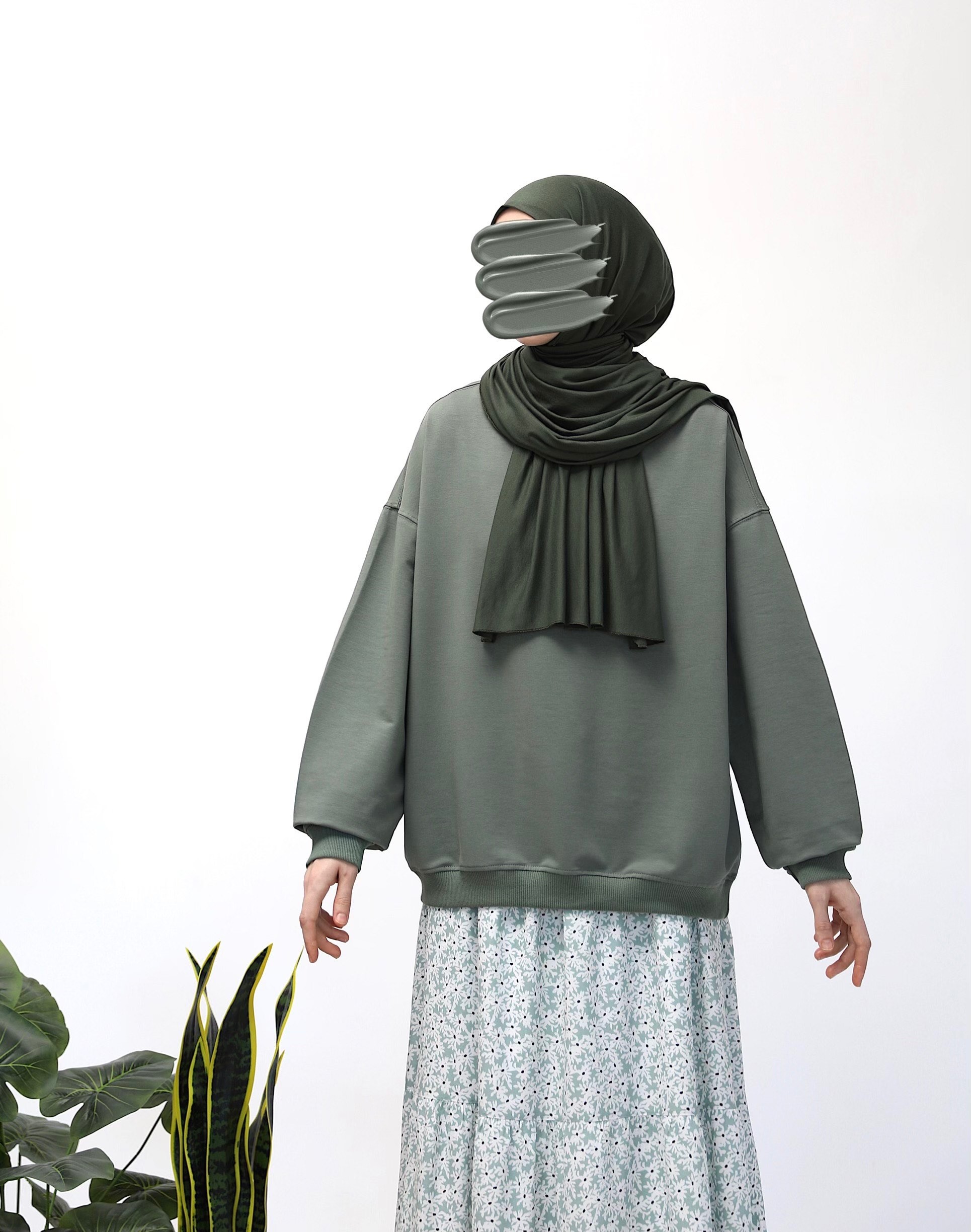 Basic Sweatshirt - Mint